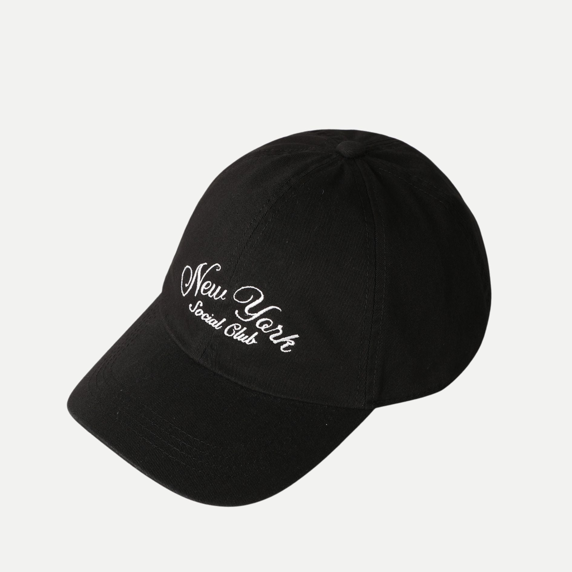 New York Social Club Baseball Hat - Black