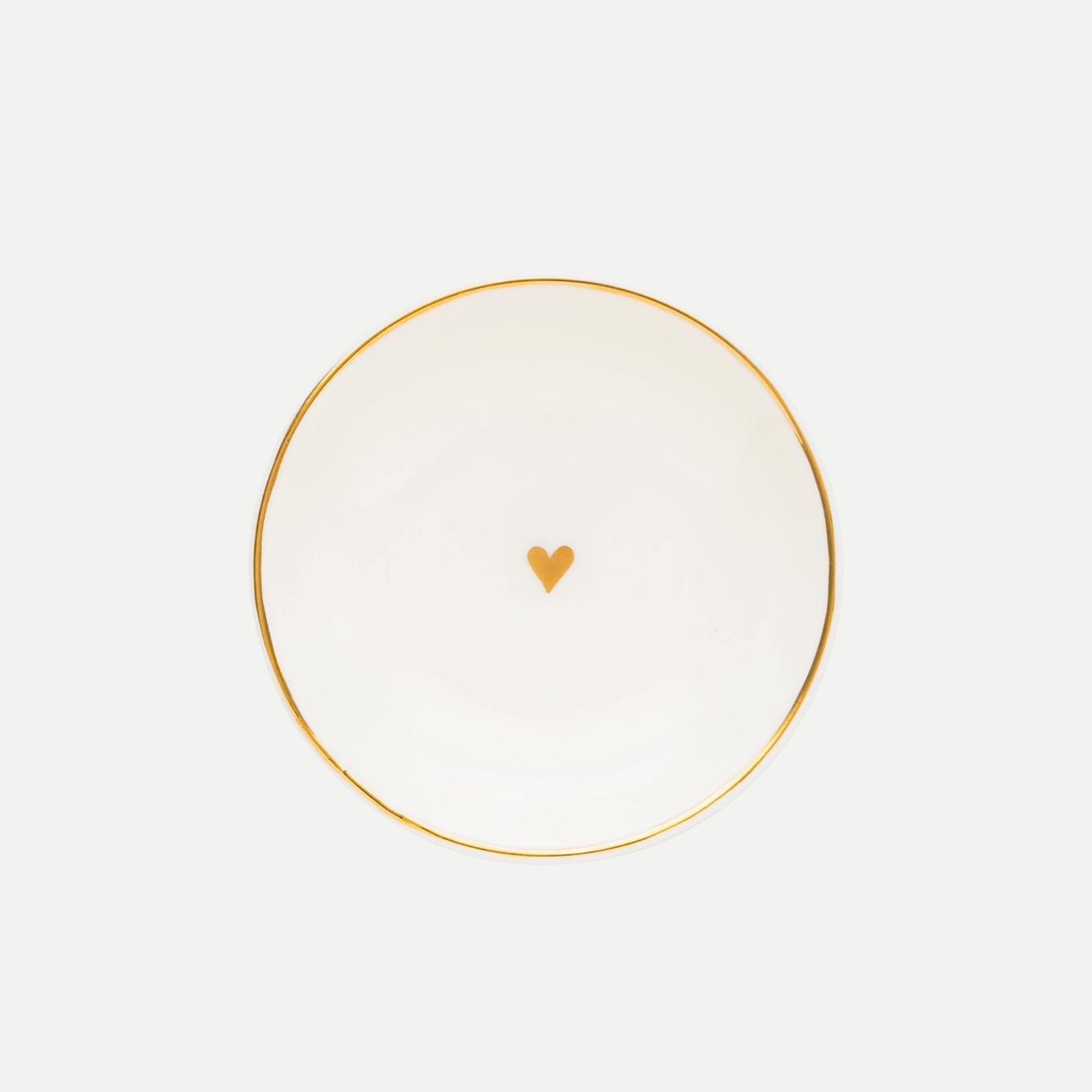 Small Round Heart Trinket Tray