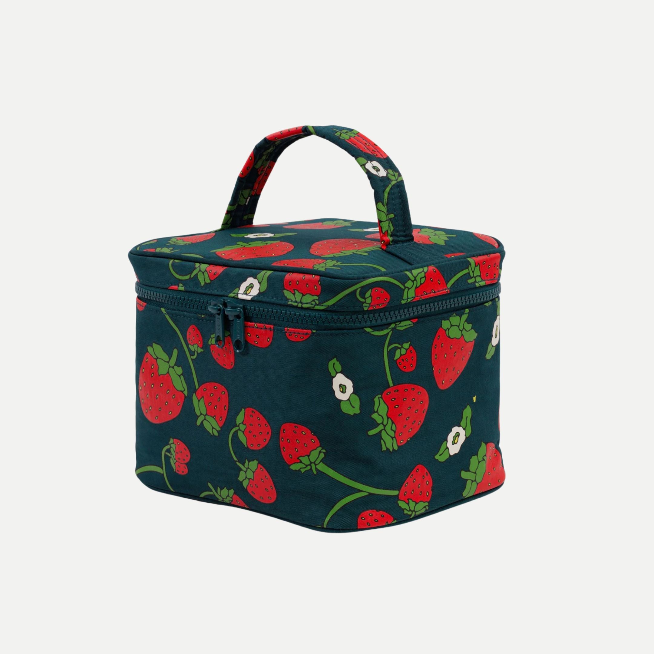Strawberry Blossom - Large Cosmetic Case