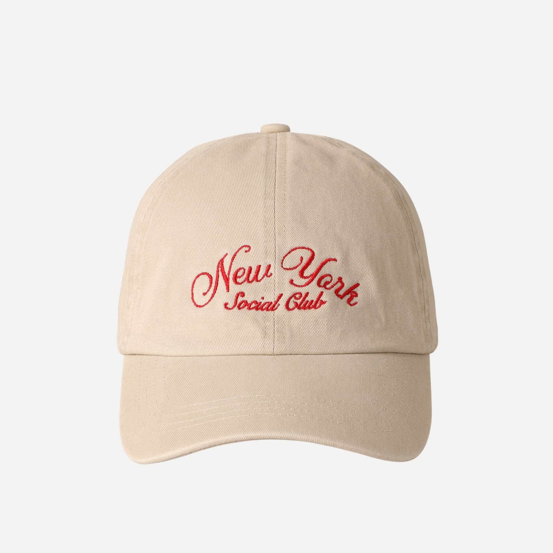 New York Social Club Baseball Hat - Ivory