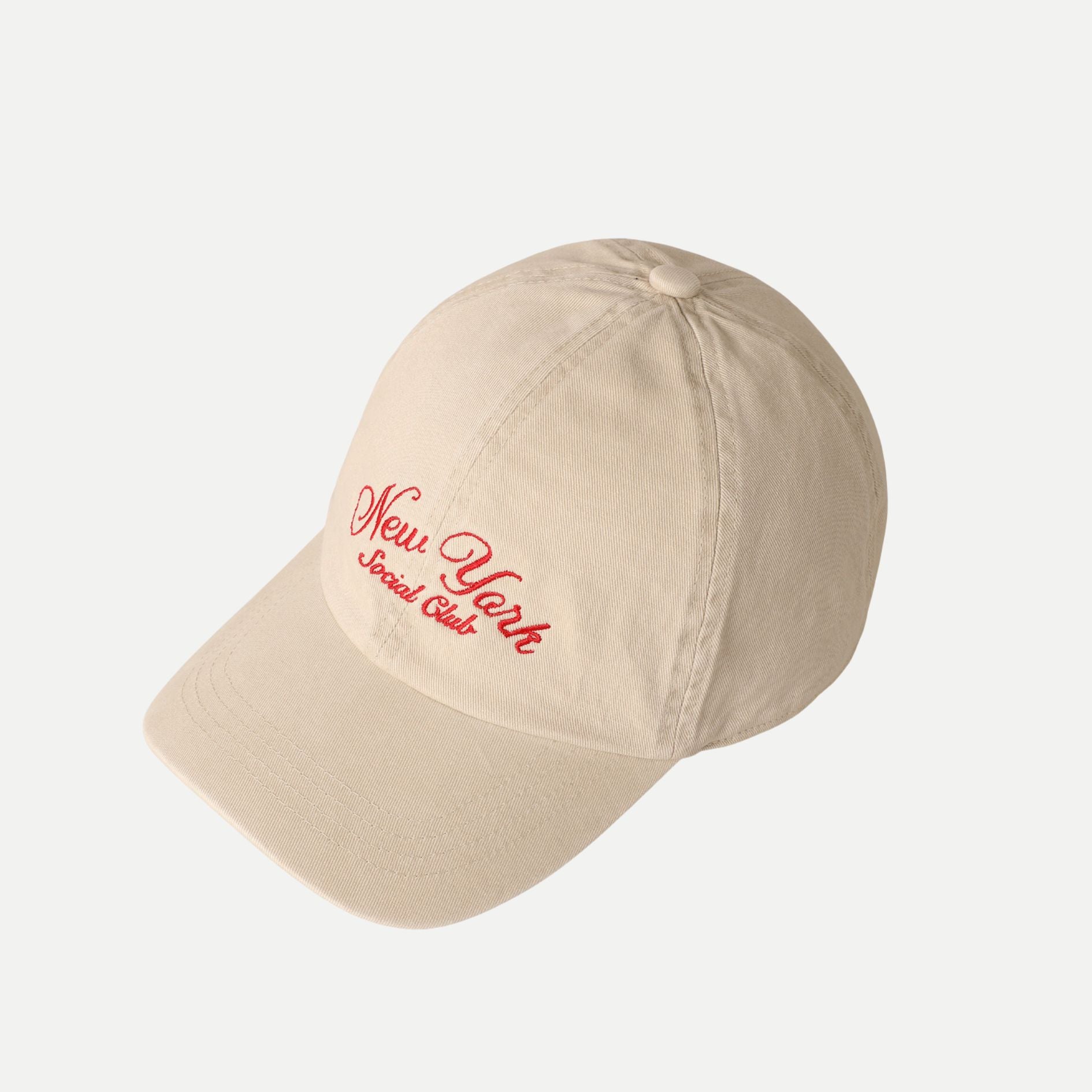 New York Social Club Baseball Hat - Ivory