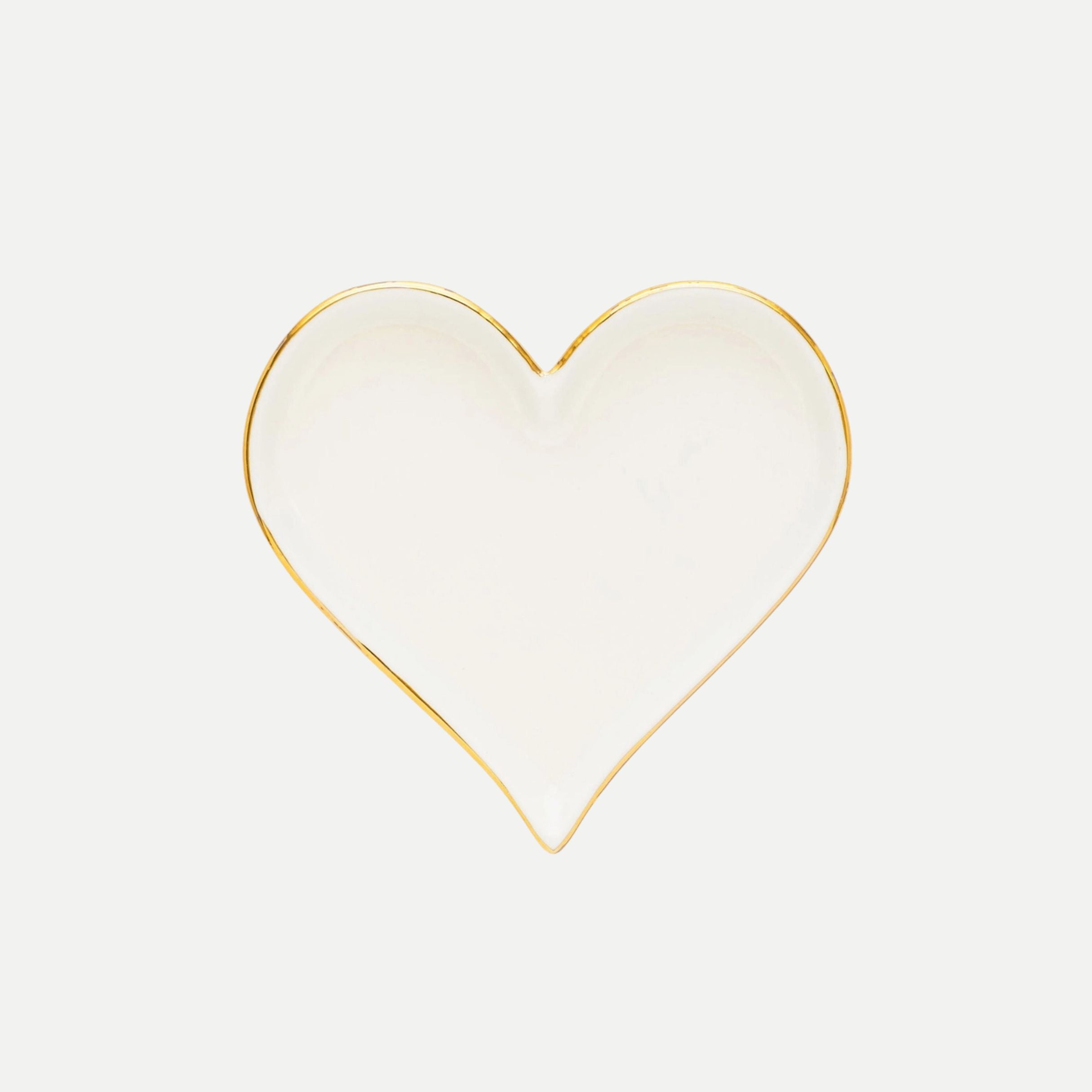 Bordered Heart Trinket Tray