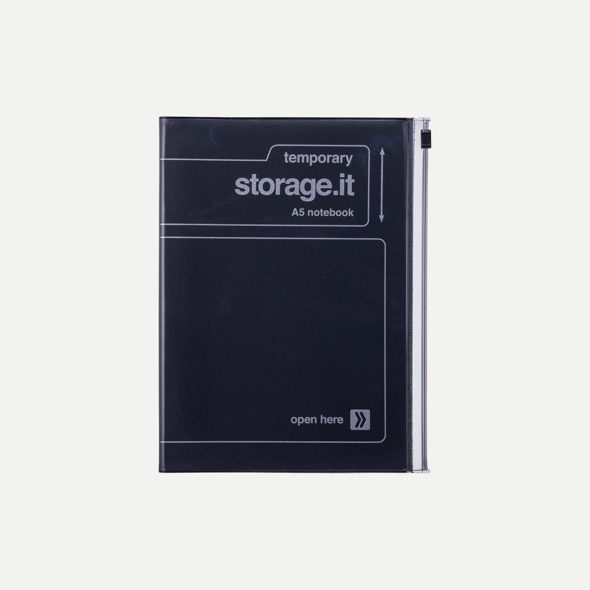 A5 Refillable Notebook - Black