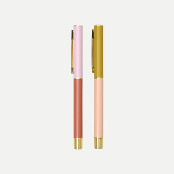Color Block Pens – Set of 2
