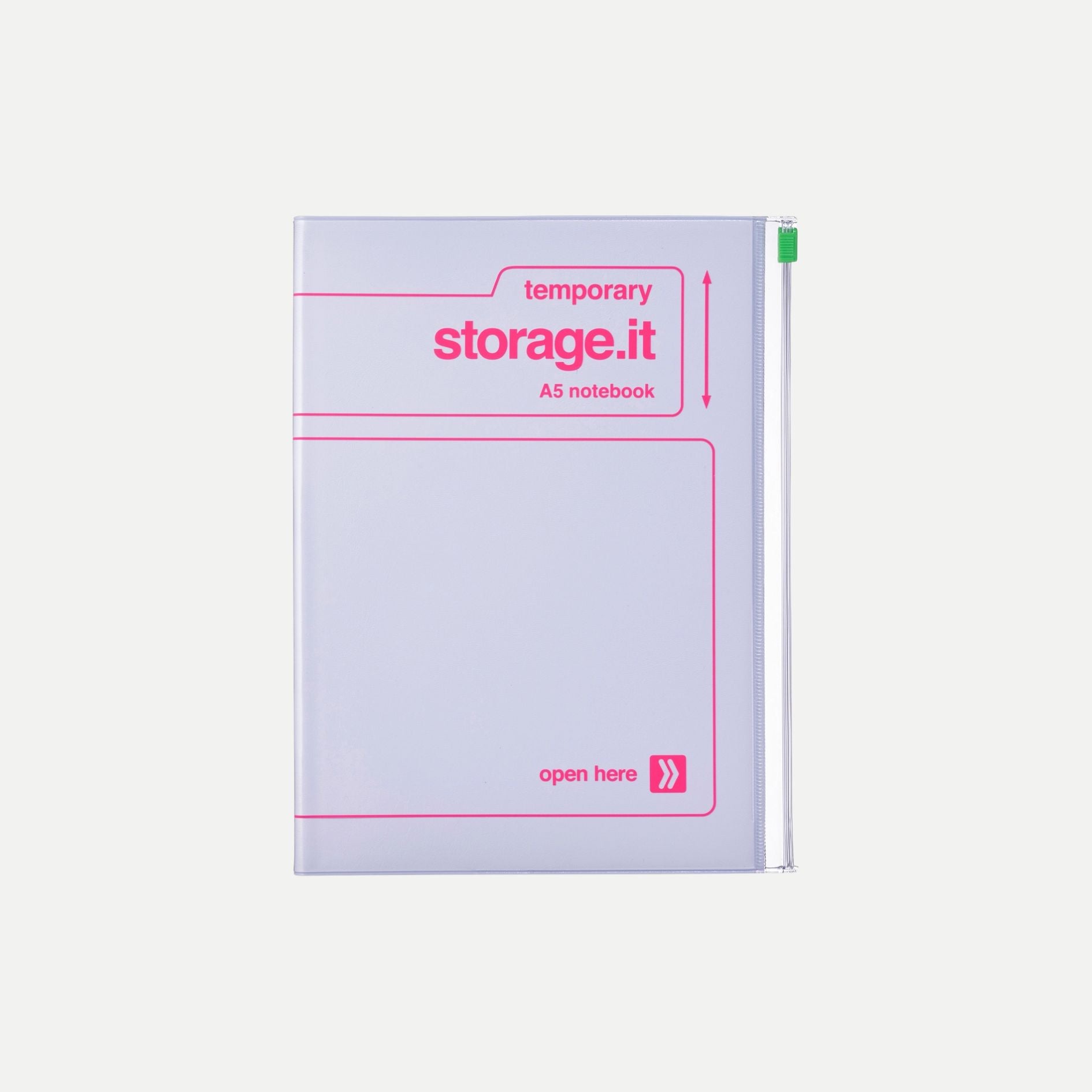 A5 Refillable Notebook - White