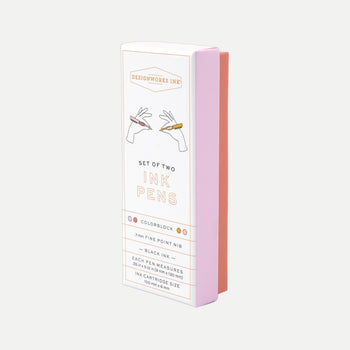Color Block Pens – Set of 2