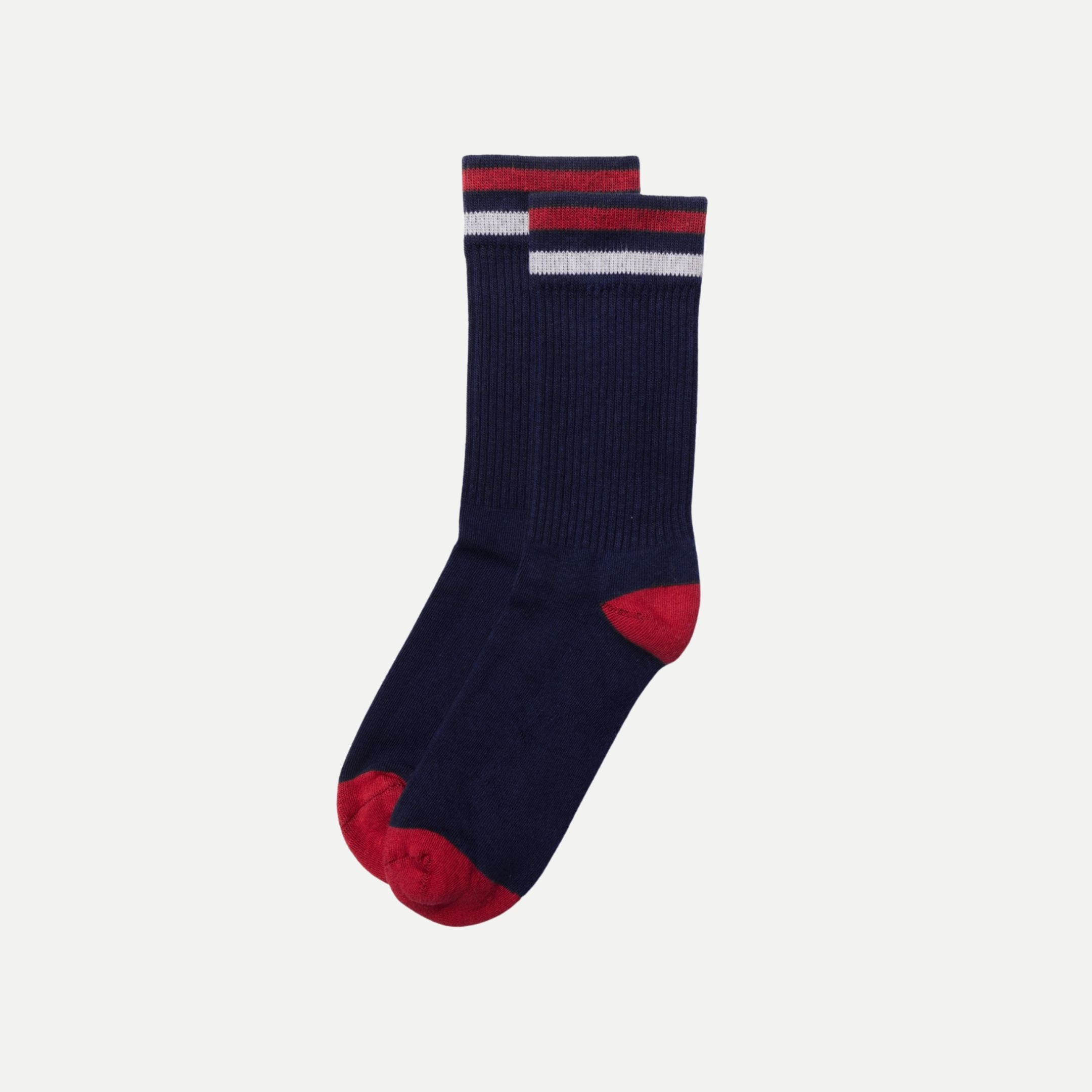 Kennedy Luxe Athletic Socks - Blue