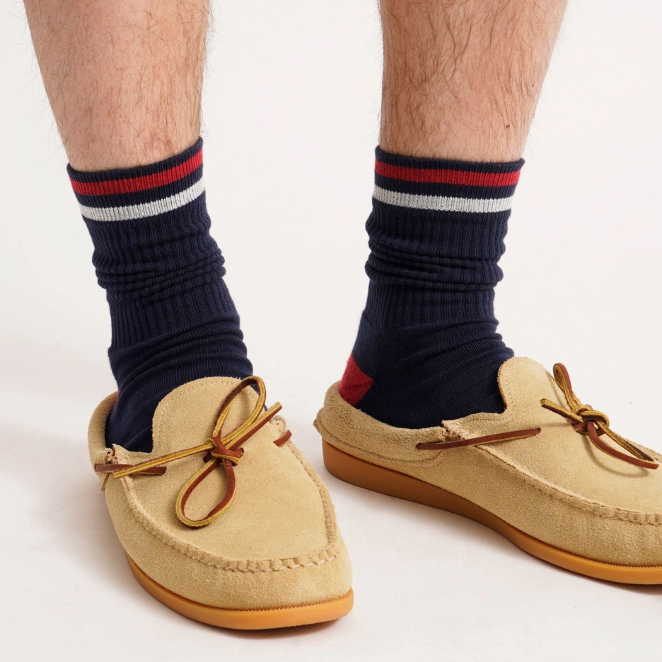 Kennedy Luxe Athletic Socks - Blue