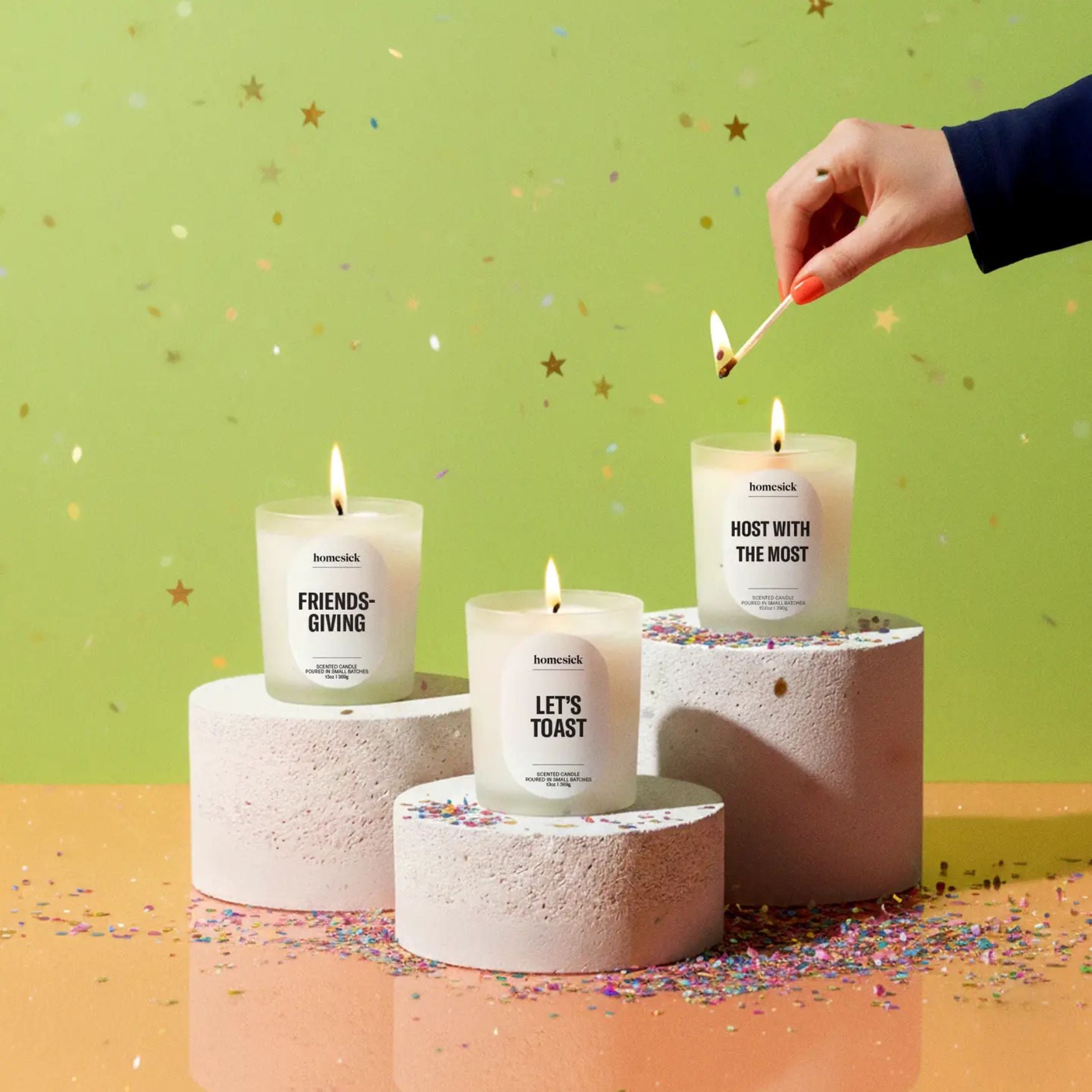 Let's Toast Candle