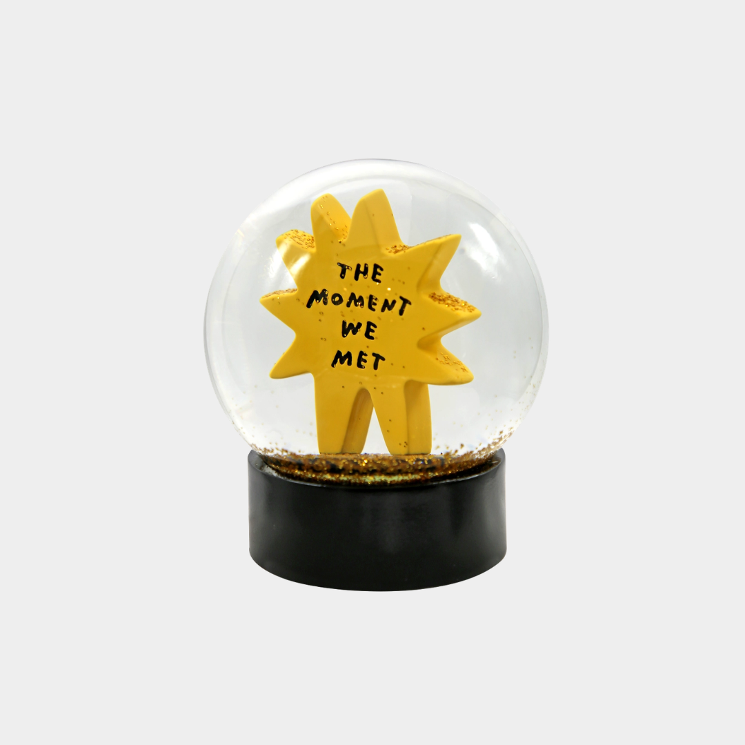 The Moment We Met Snow Globe X Adam Jk