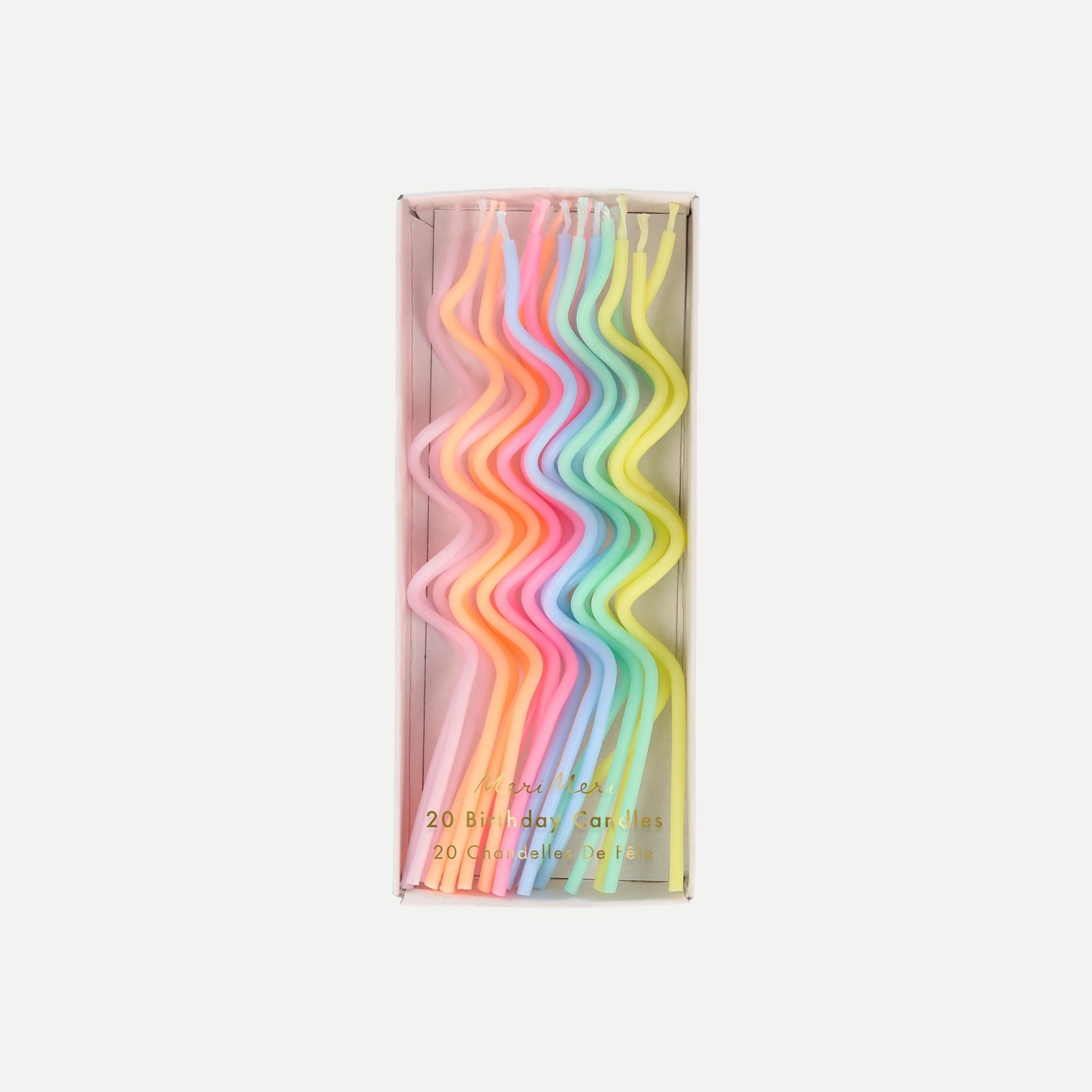 Pastel Swirly Candles