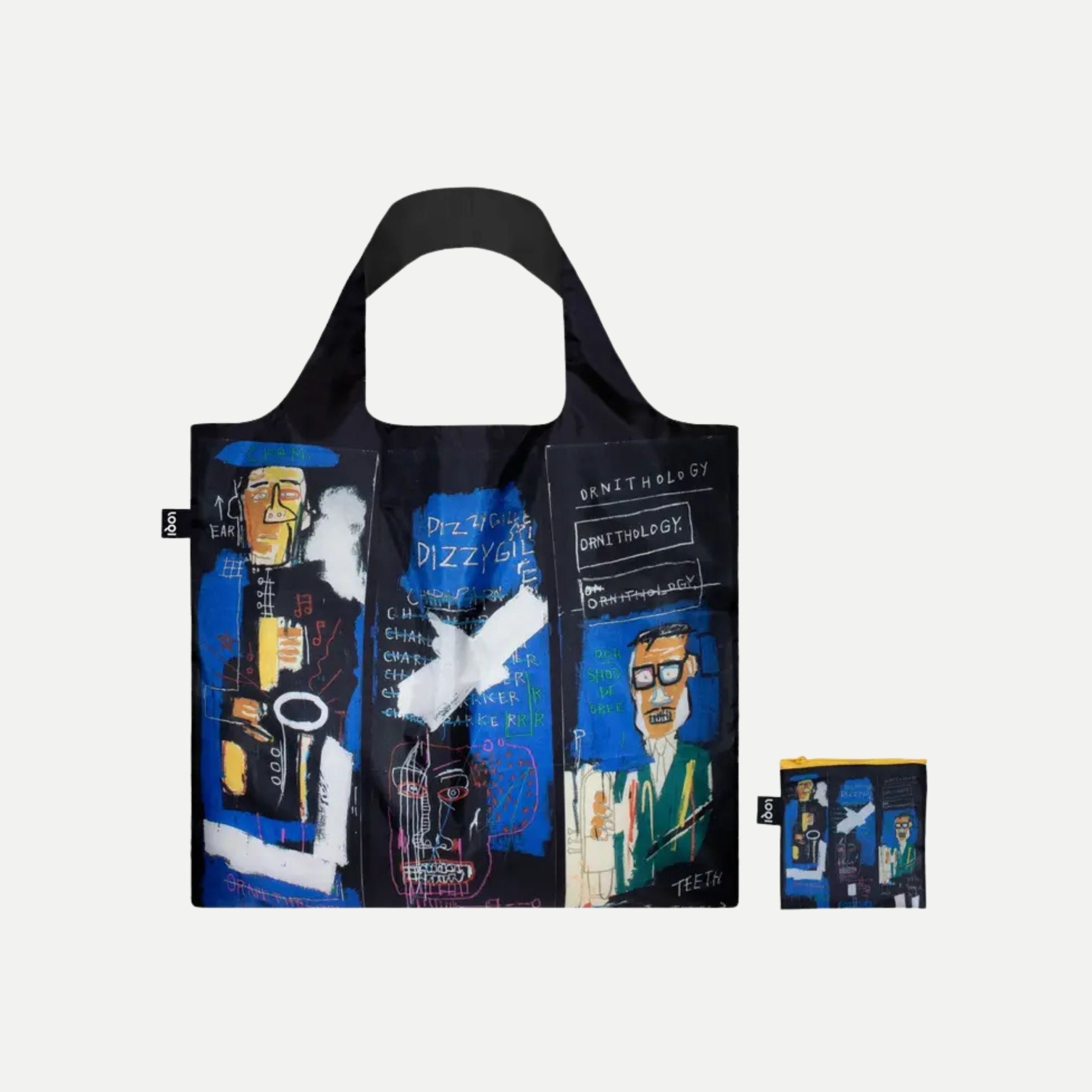Jean-Michel Basquiat Horn Players Bag