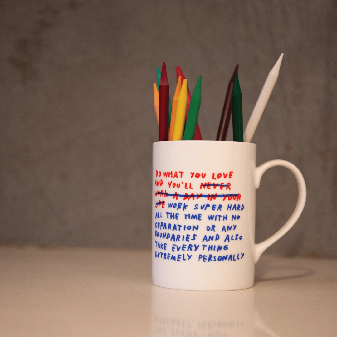 Do What You Love Mug X Adam Jk