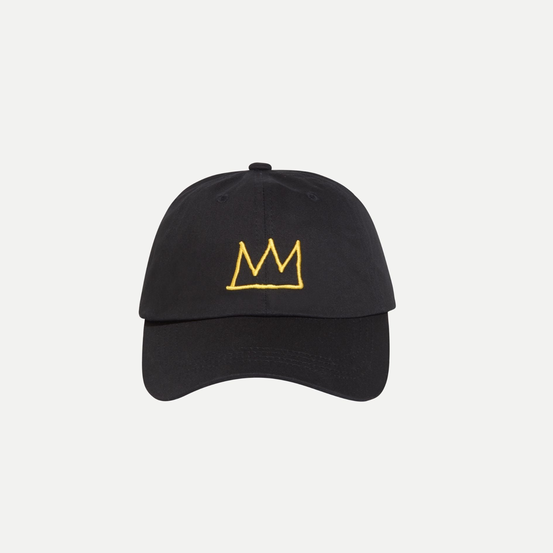 Basquiat Gold Crown Hat