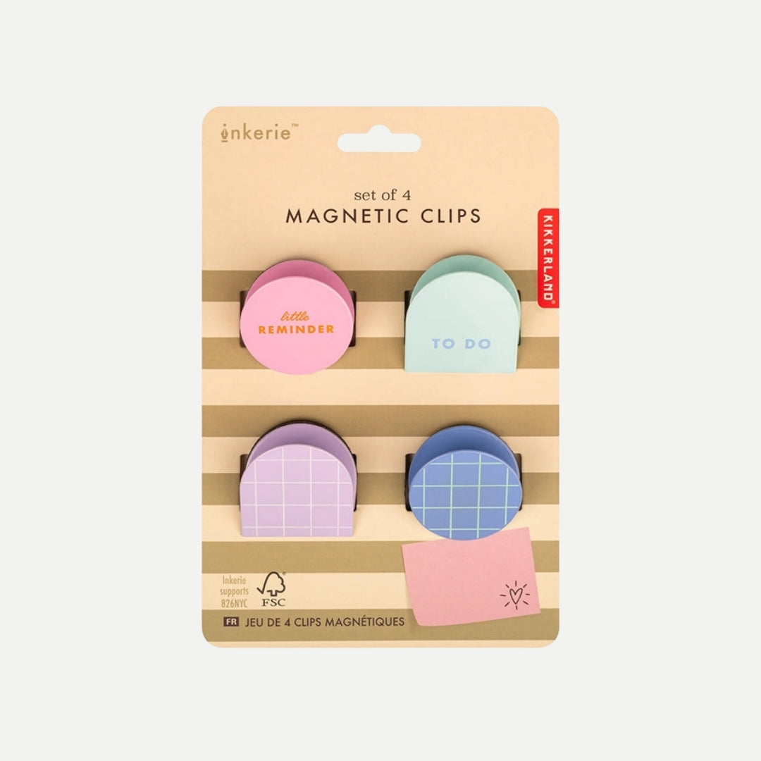 Inkerie Magnetic Clips – Set of 4