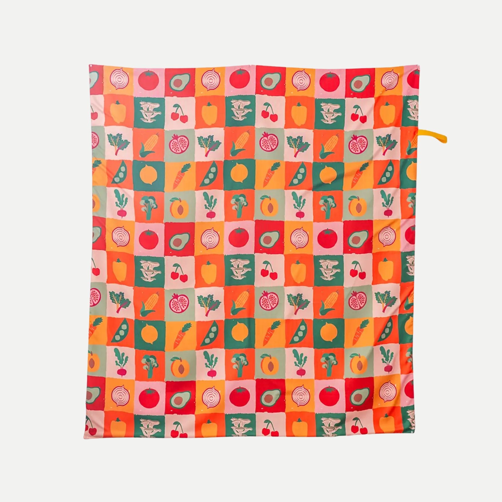 Tiled Produce Picnic Blanket
