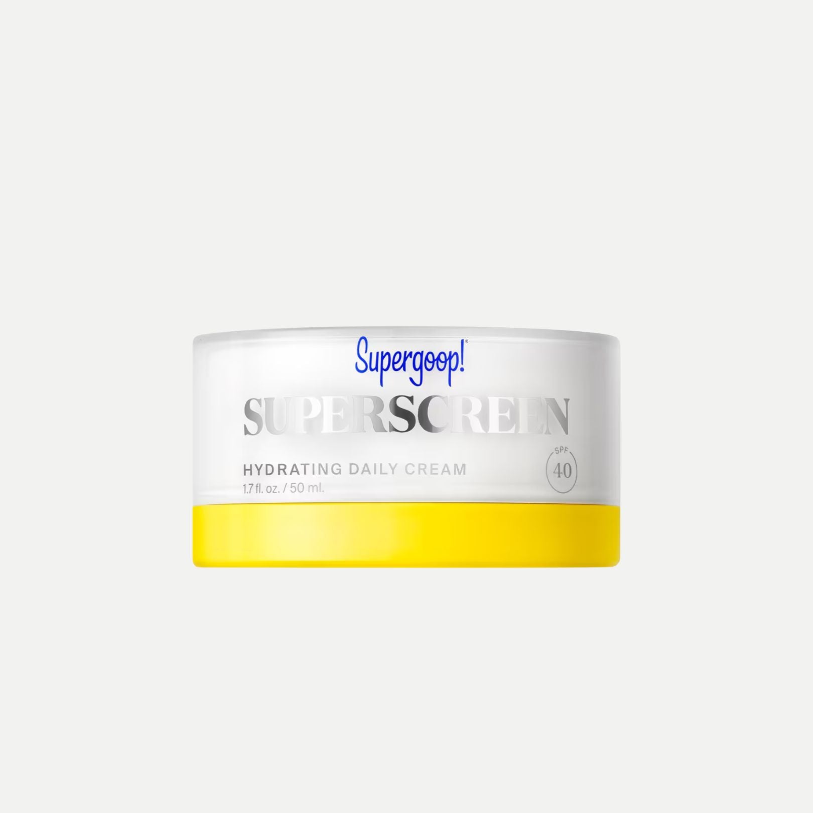 Superscreen Rich Hydrating Daily Cream Moisturizer SPF 40