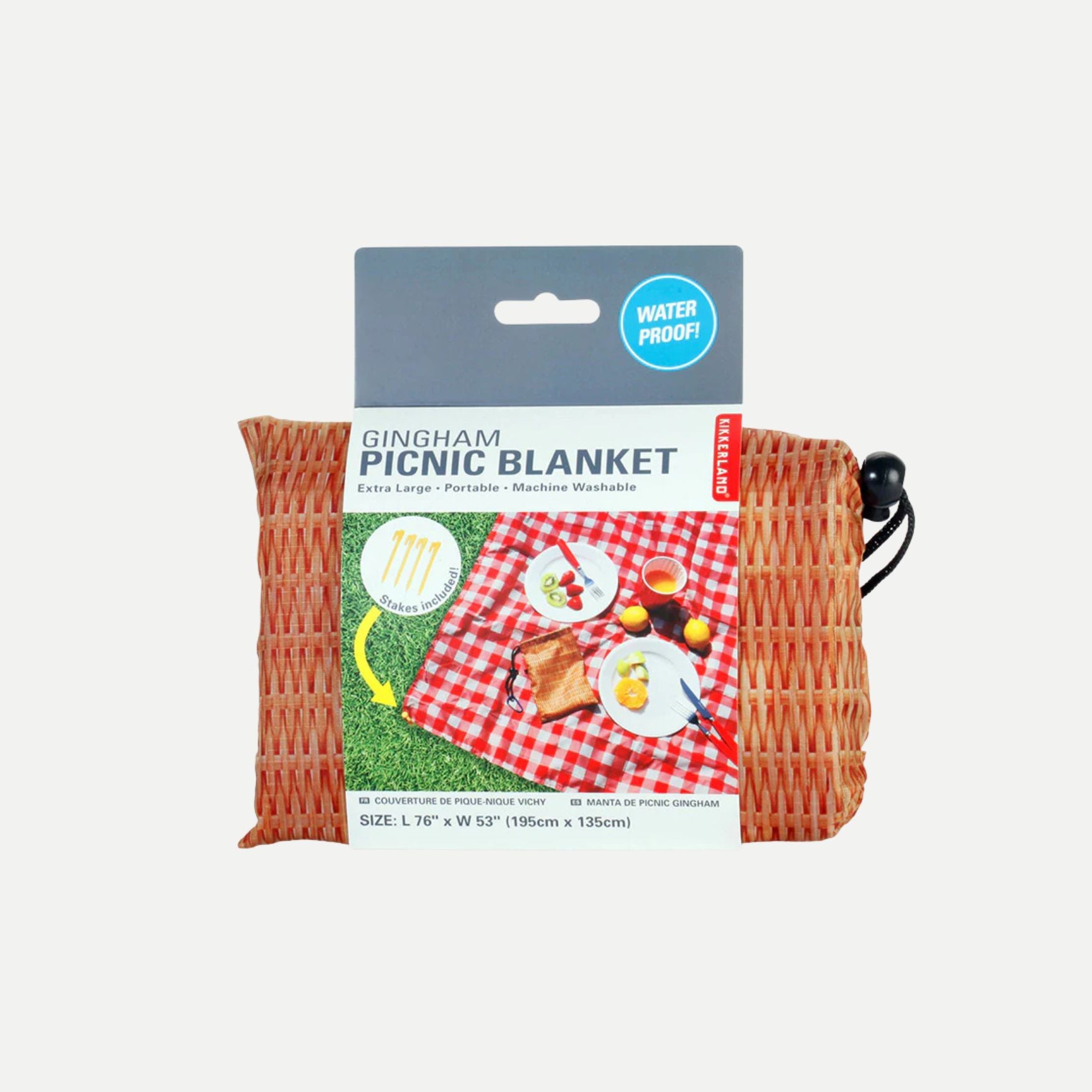 Gingham Picnic Blanket