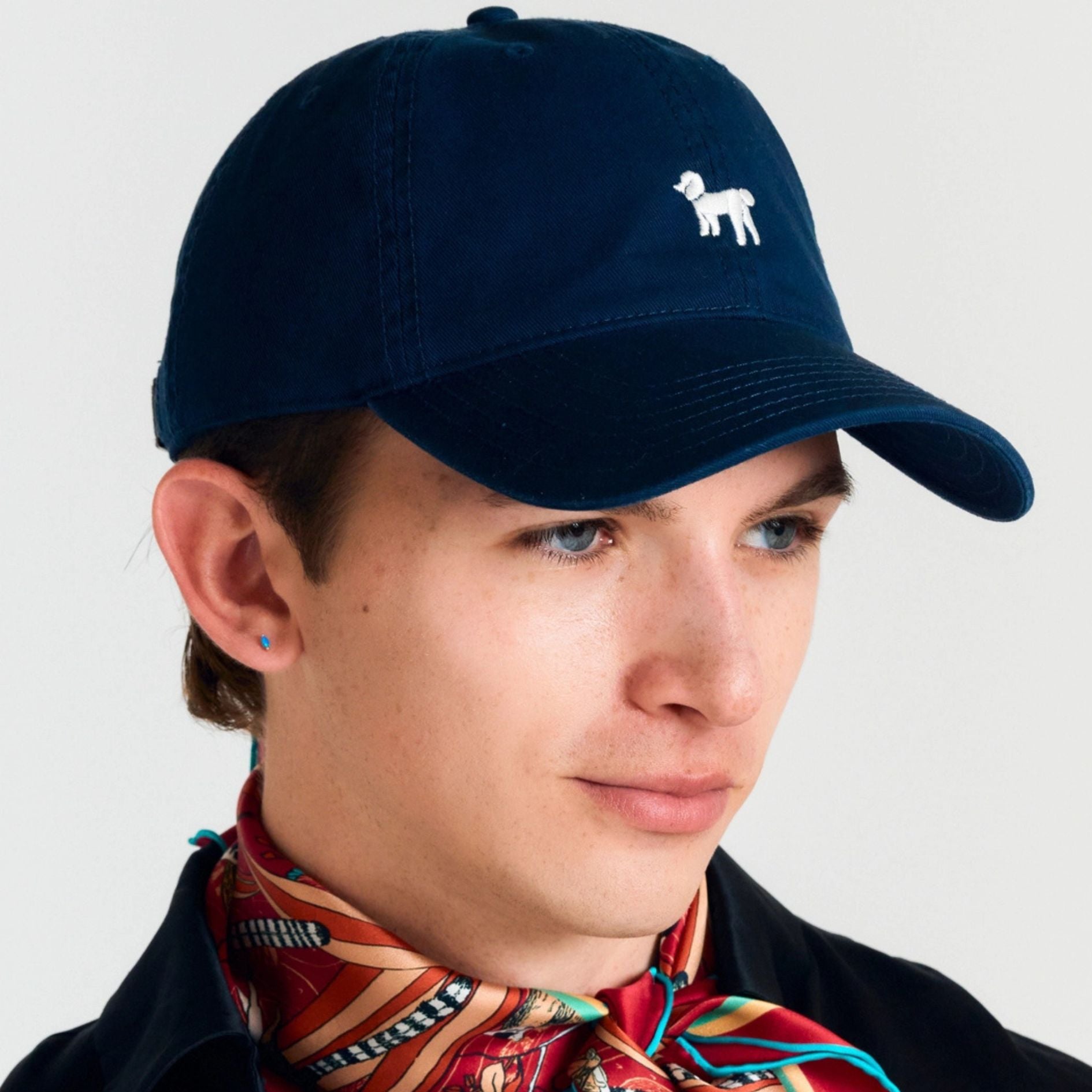 "Pan Pan" Baseball Cap - Deep Blue