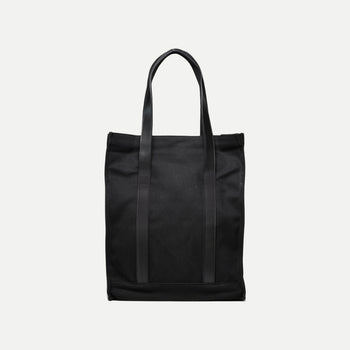 Black Canvas Tote Bag
