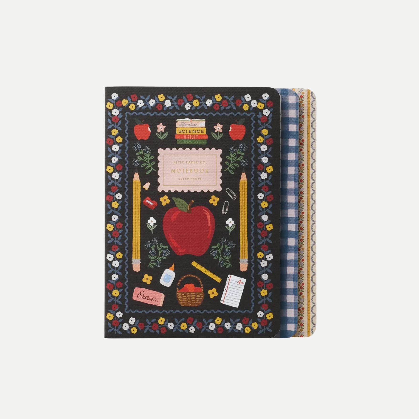 Schoolhouse Notebooks - Set of 3
