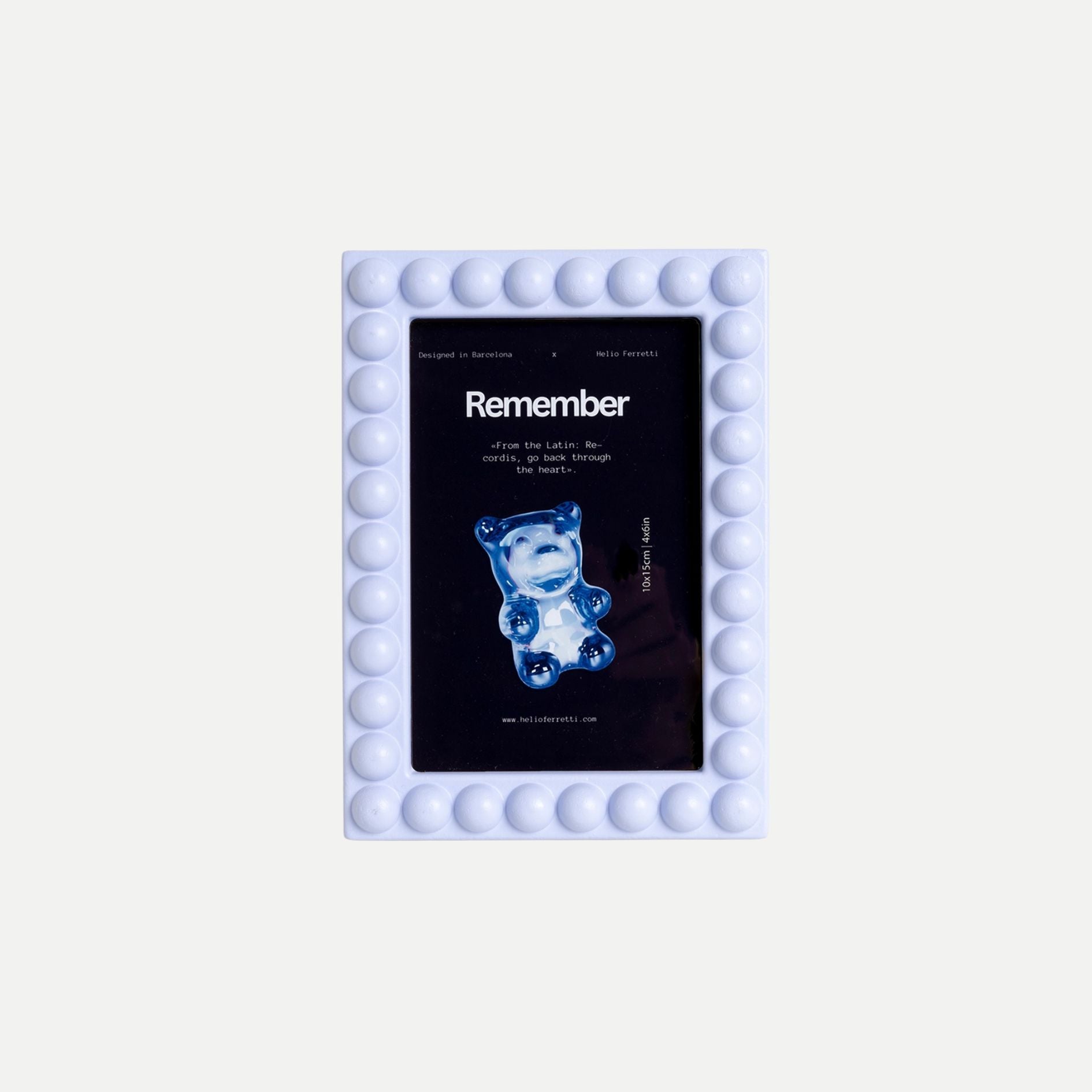 Purple Memory Photo Frame