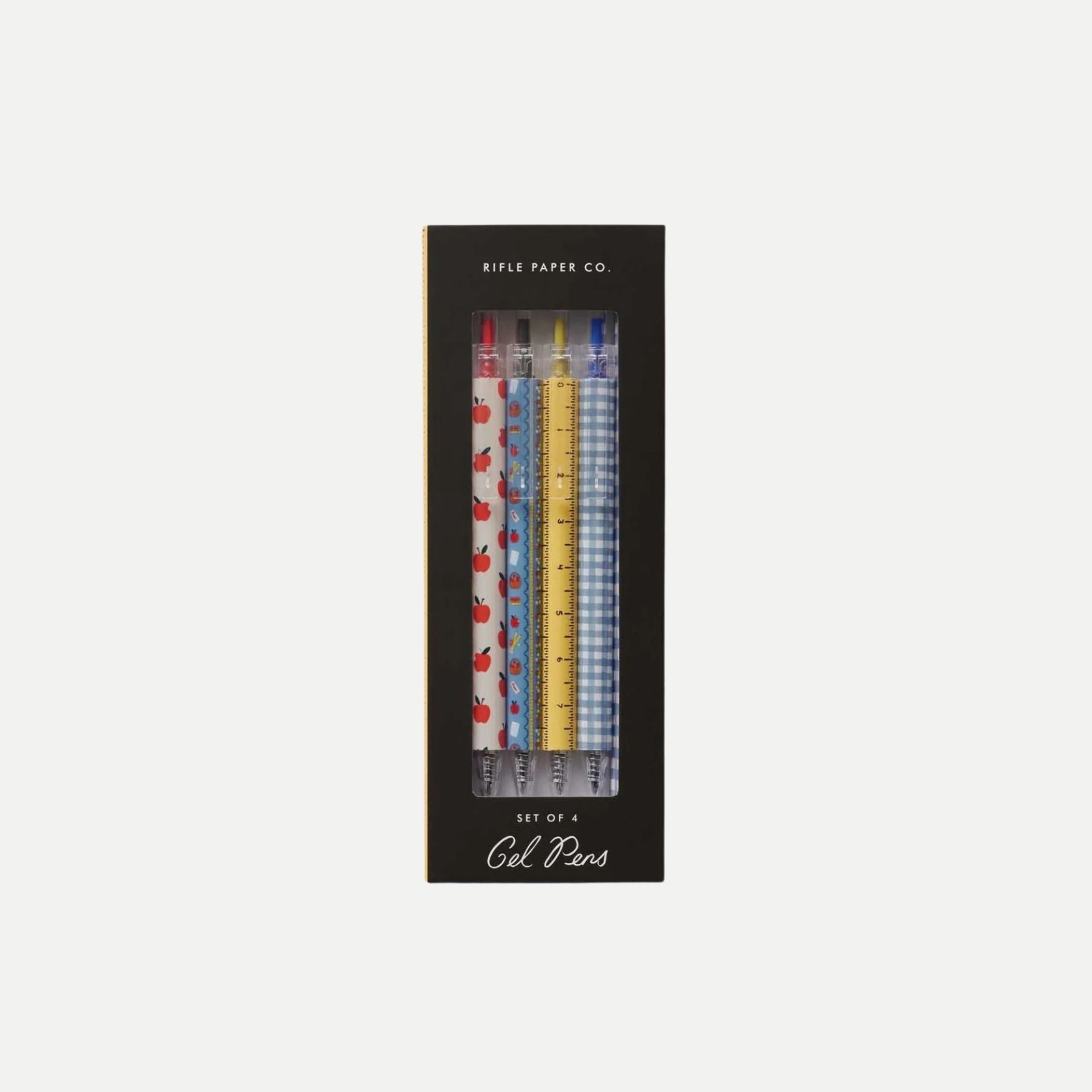 Schoolhouse Gel Pens -  Set of 4