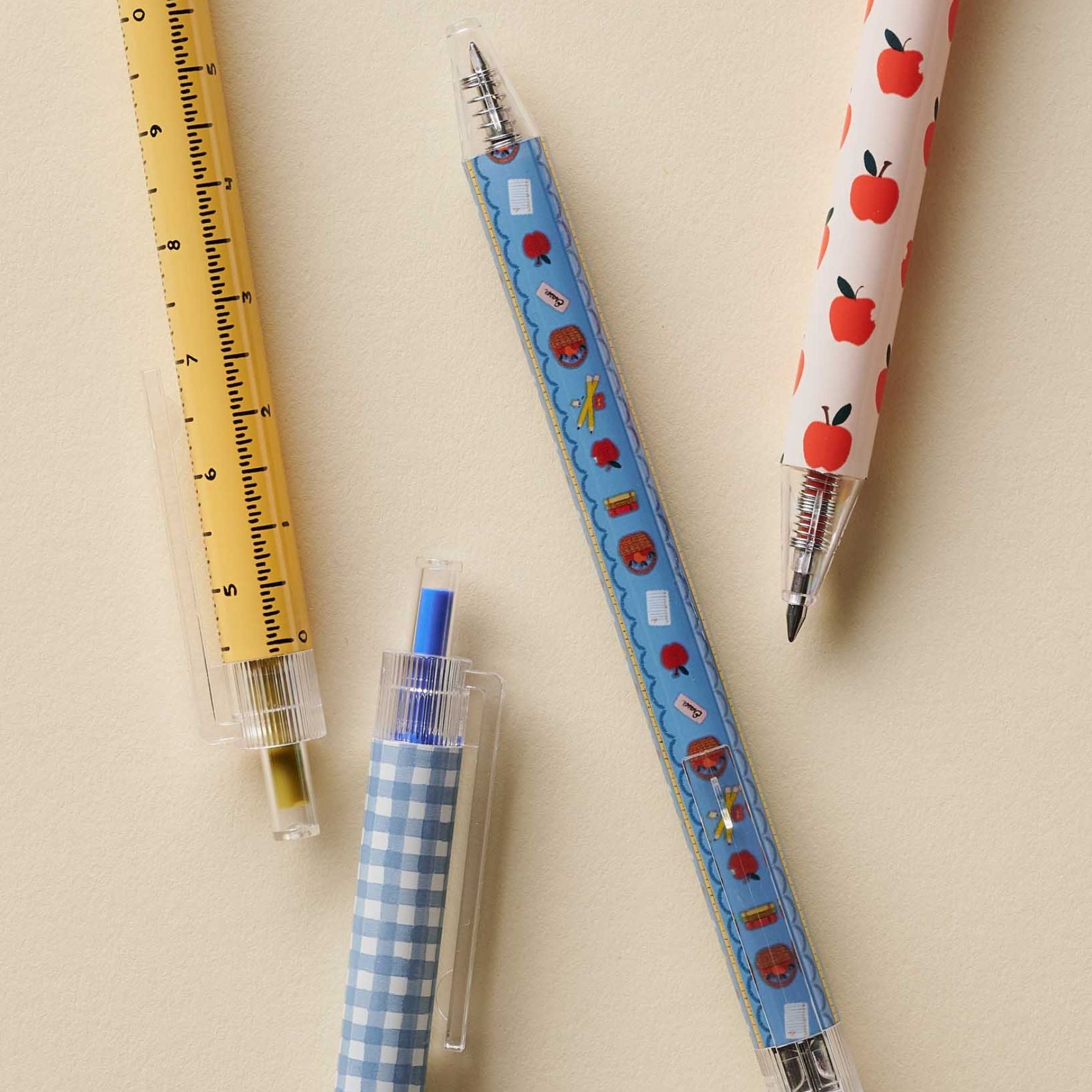Schoolhouse Gel Pens -  Set of 4