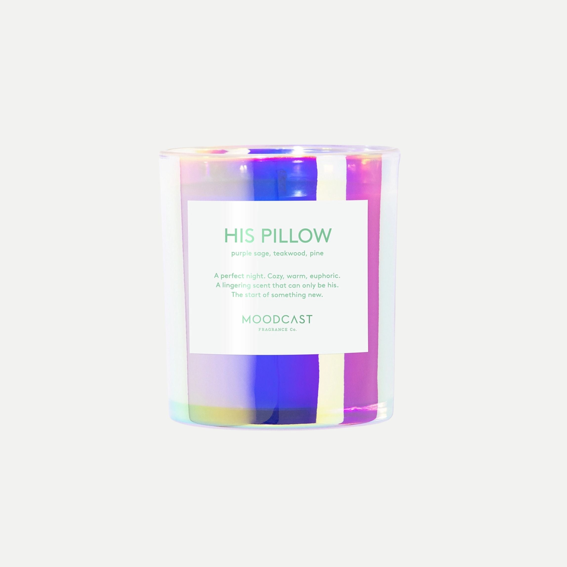 His Pillow Candle