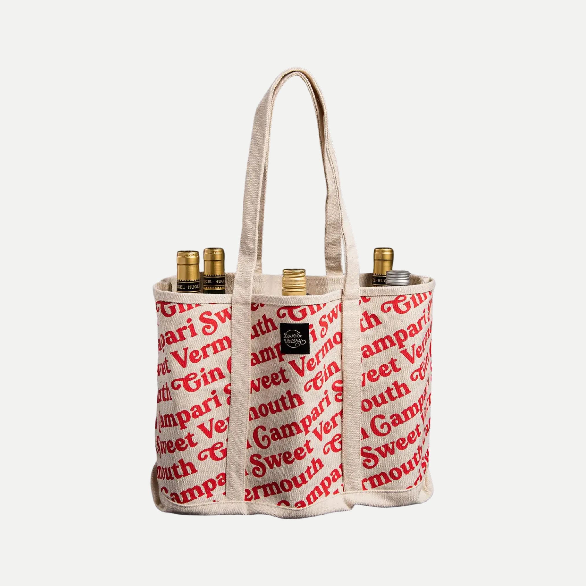 Tote the Good Stuff Wine Bottle Tote
