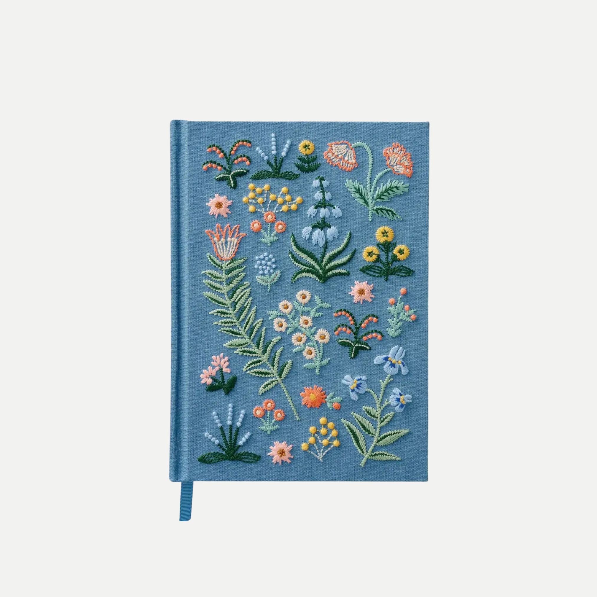 Menagerie Garden Embroidered Journal