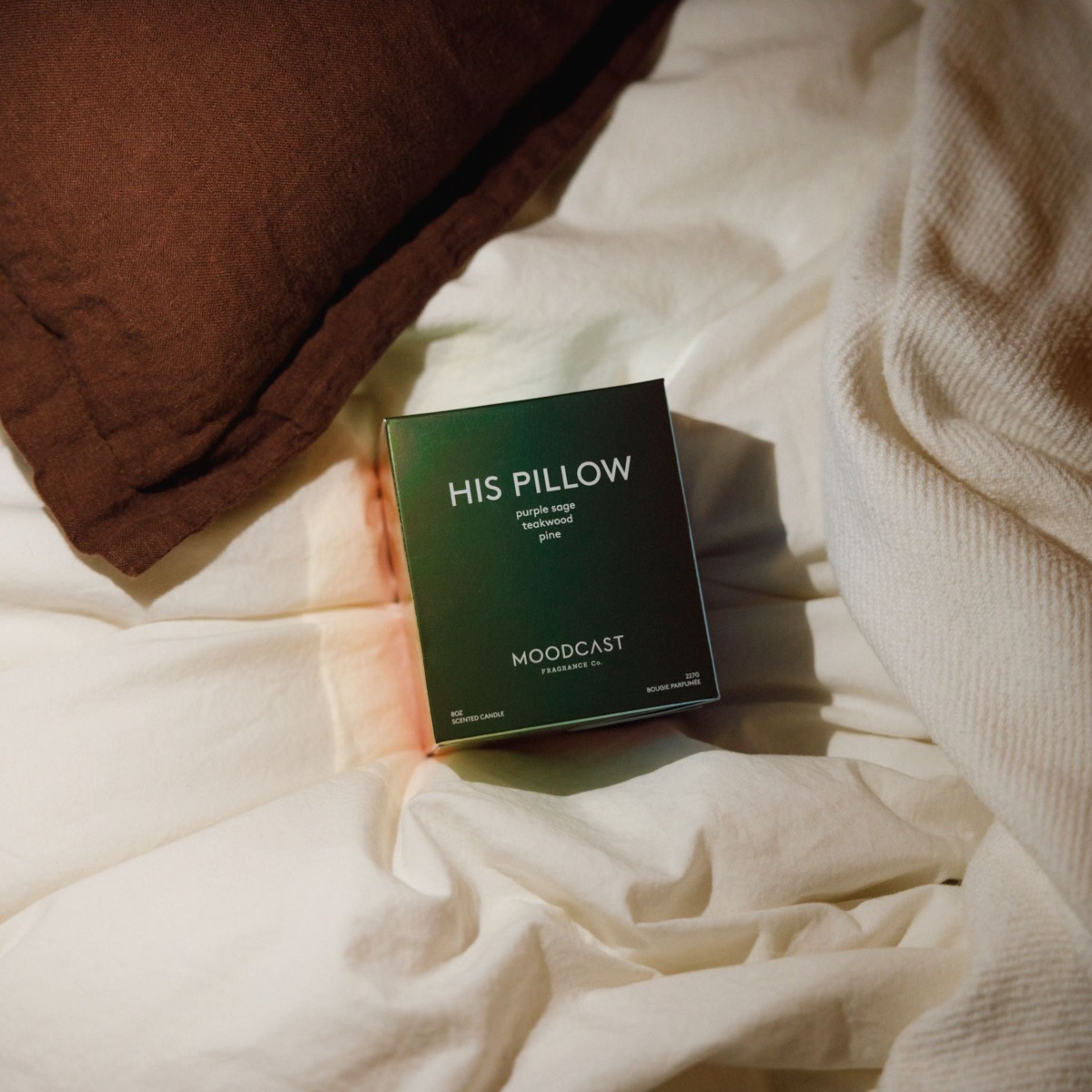 His Pillow Candle