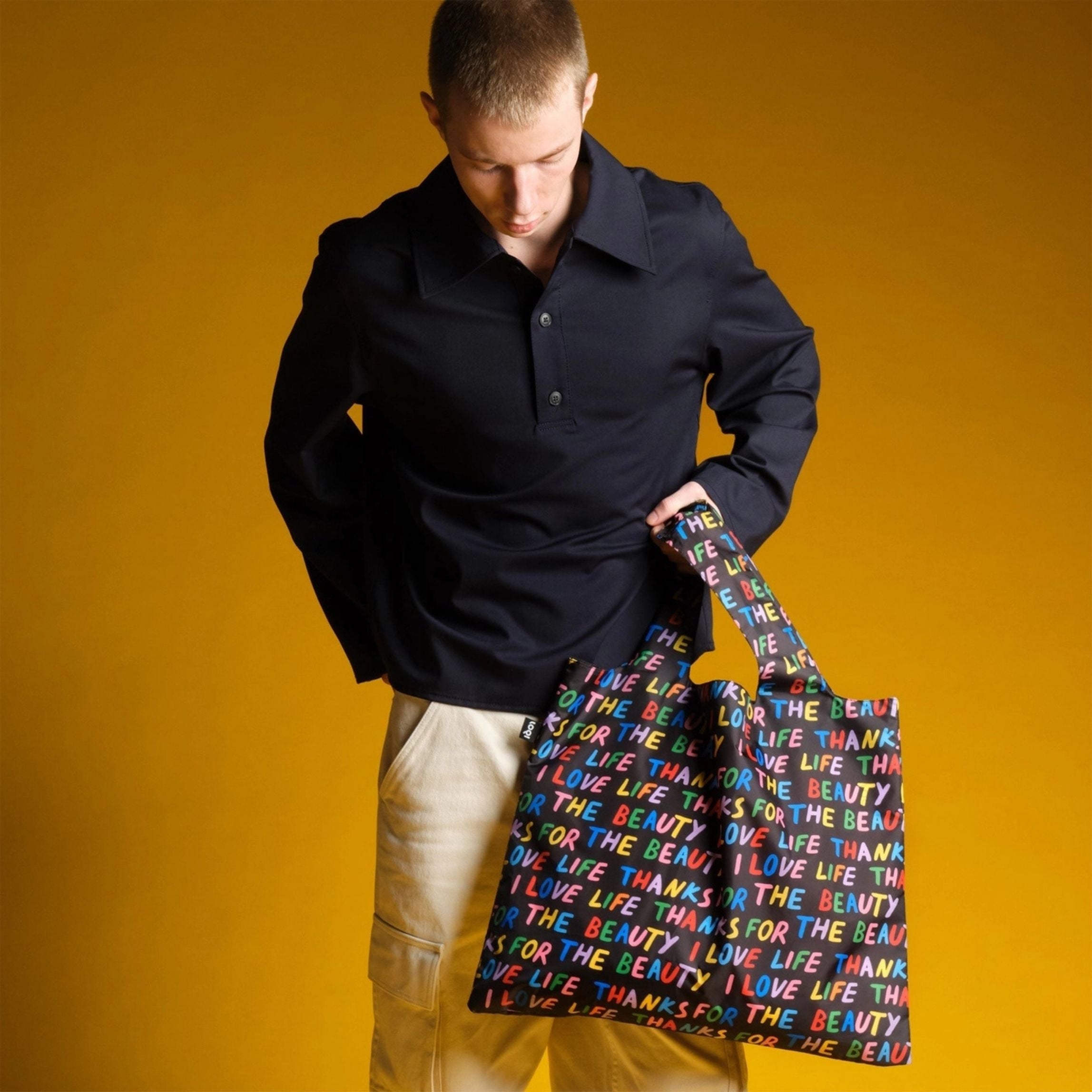 Love Life Black Bag