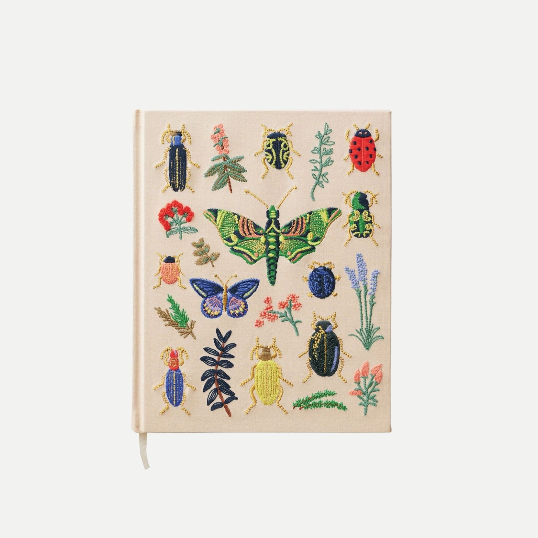 Curio Embroidered Fabric Sketchbook