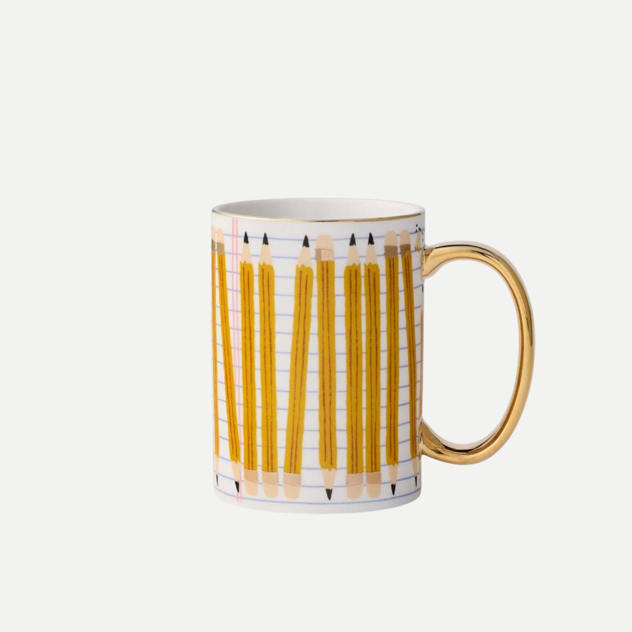 Pencils Porcelain Mug