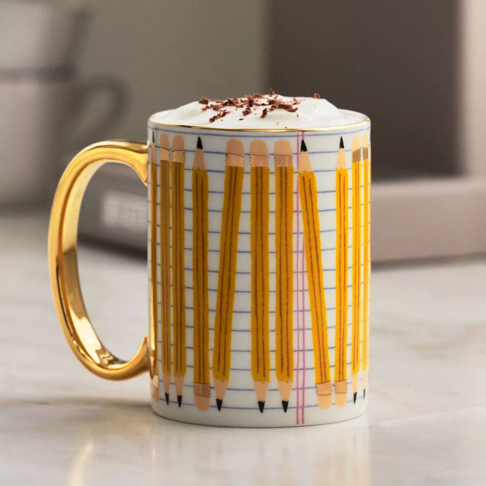 Pencils Porcelain Mug