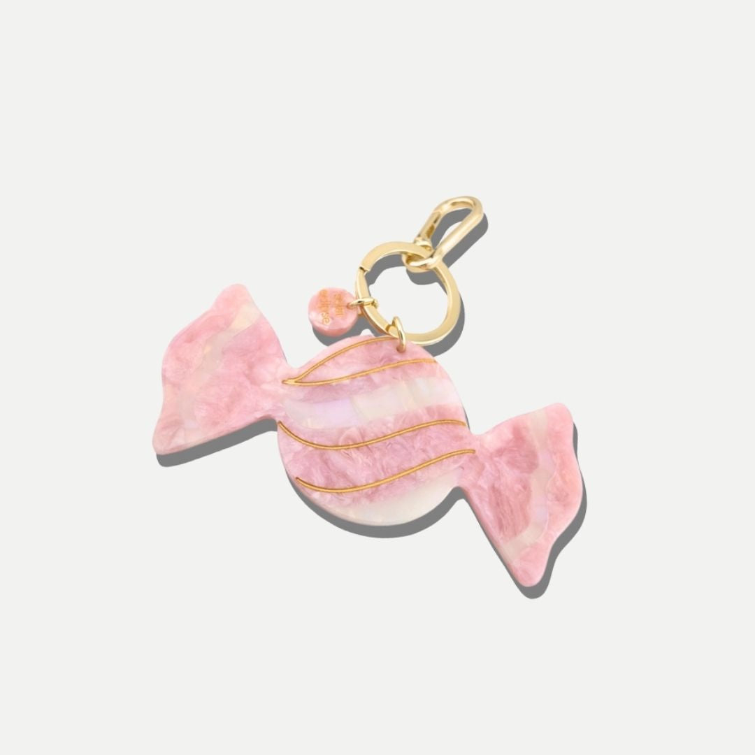 Hand-Painted Bonbon Candy Bag Charm