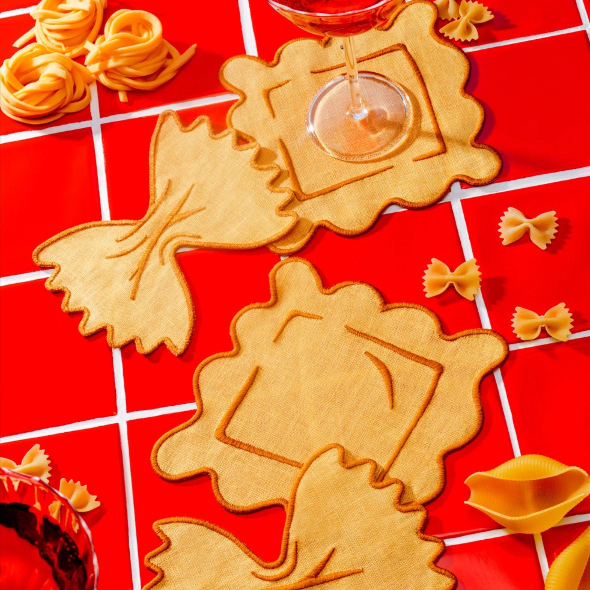 Pasta Cocktail Napkins
