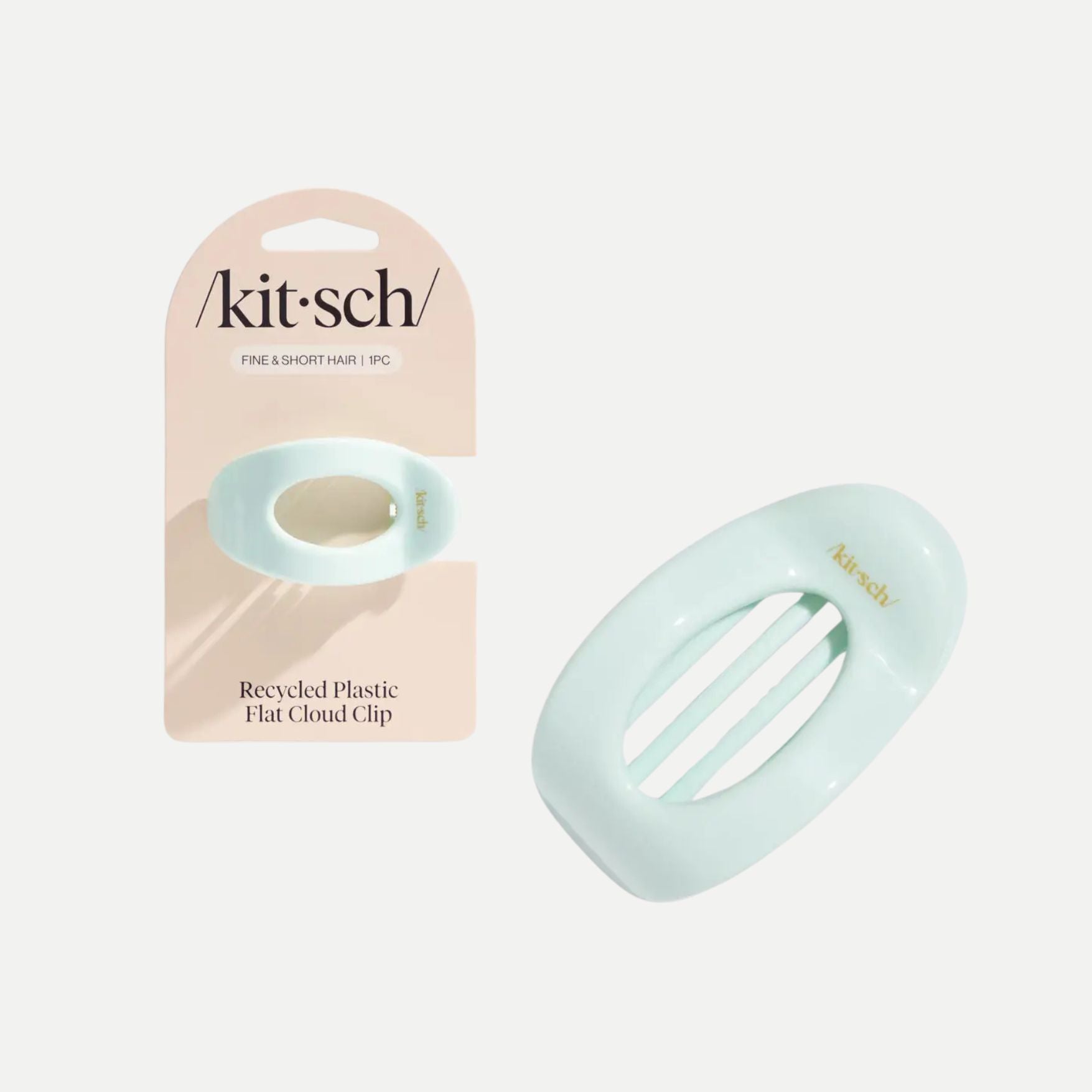 Small Flat Cloud Clip – Sage Leaf
