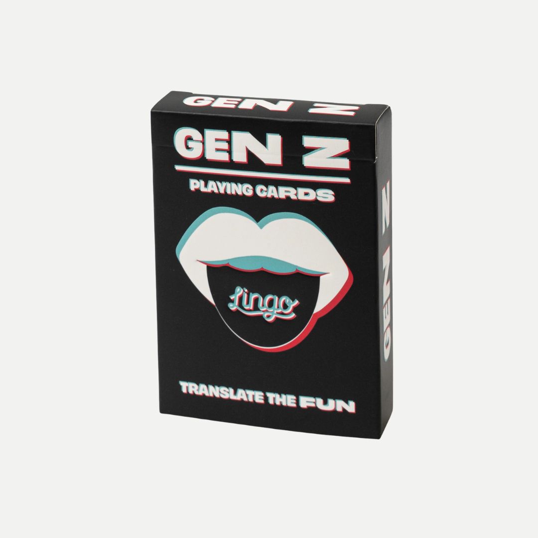 Gen Z Lingo Playing Cards