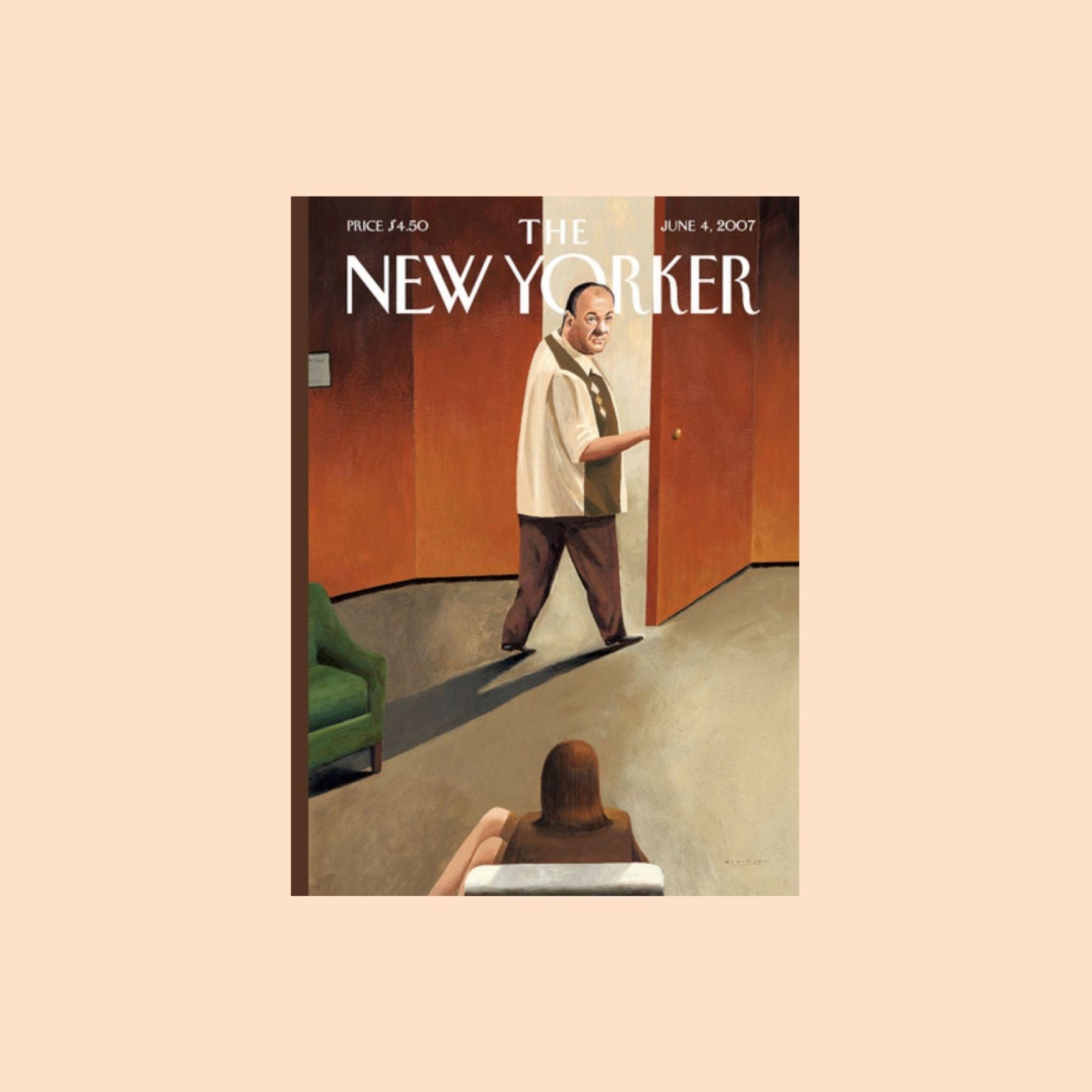 Sopranos Farewell - New Yorker Greeting Card