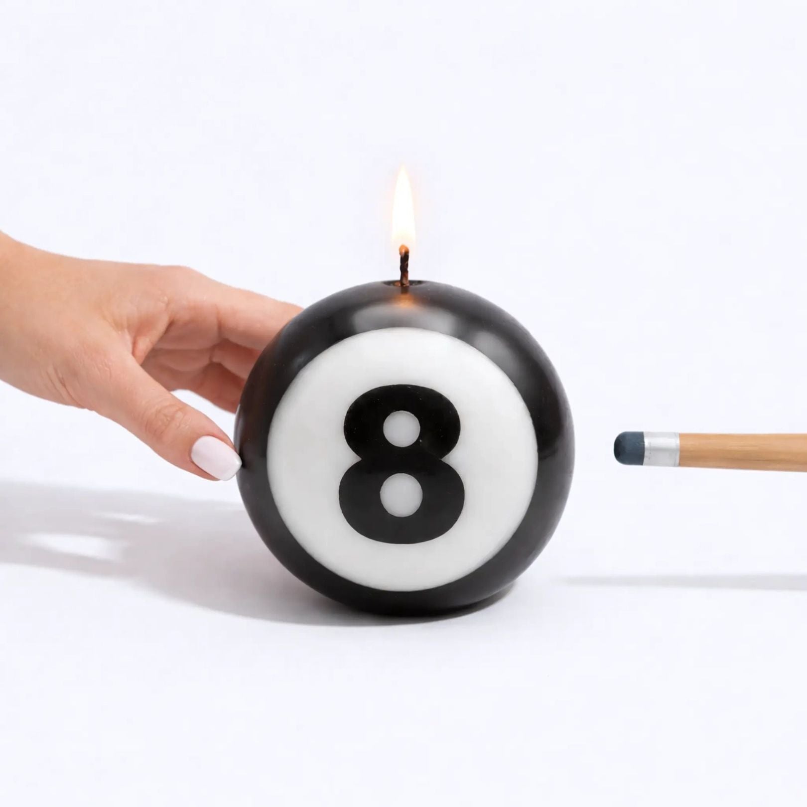 8-Ball Candle