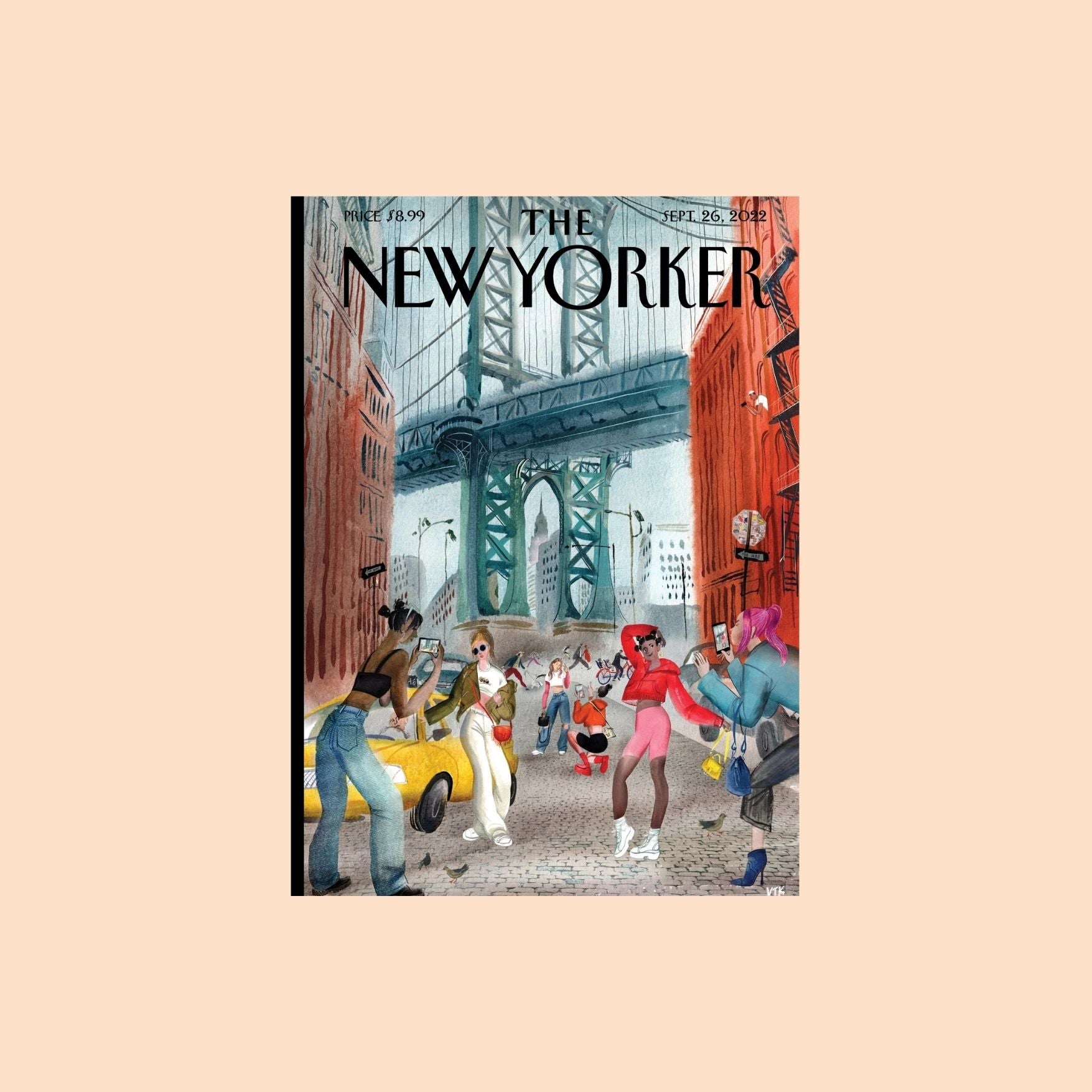 #Fallstyle - New Yorker Greeting Card