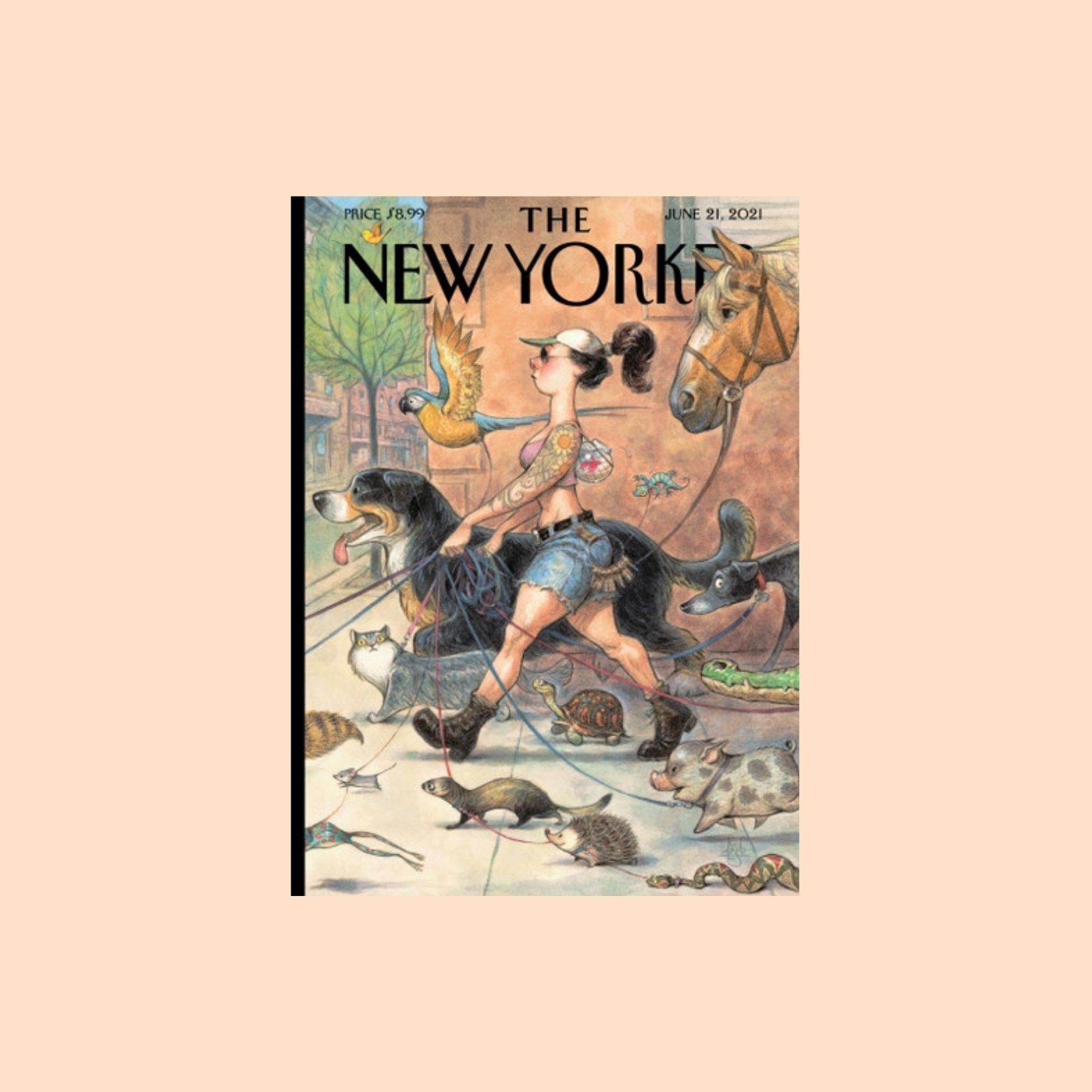 Local Fauna - New Yorker Greeting Card
