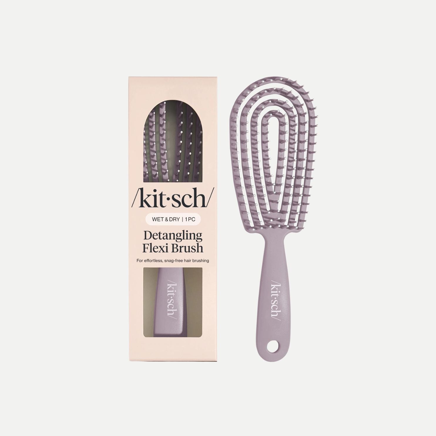Detangling Flexi Brush - Soft Violet