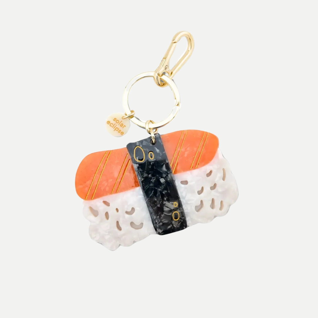 Hand-Painted Sushi Bag Charm