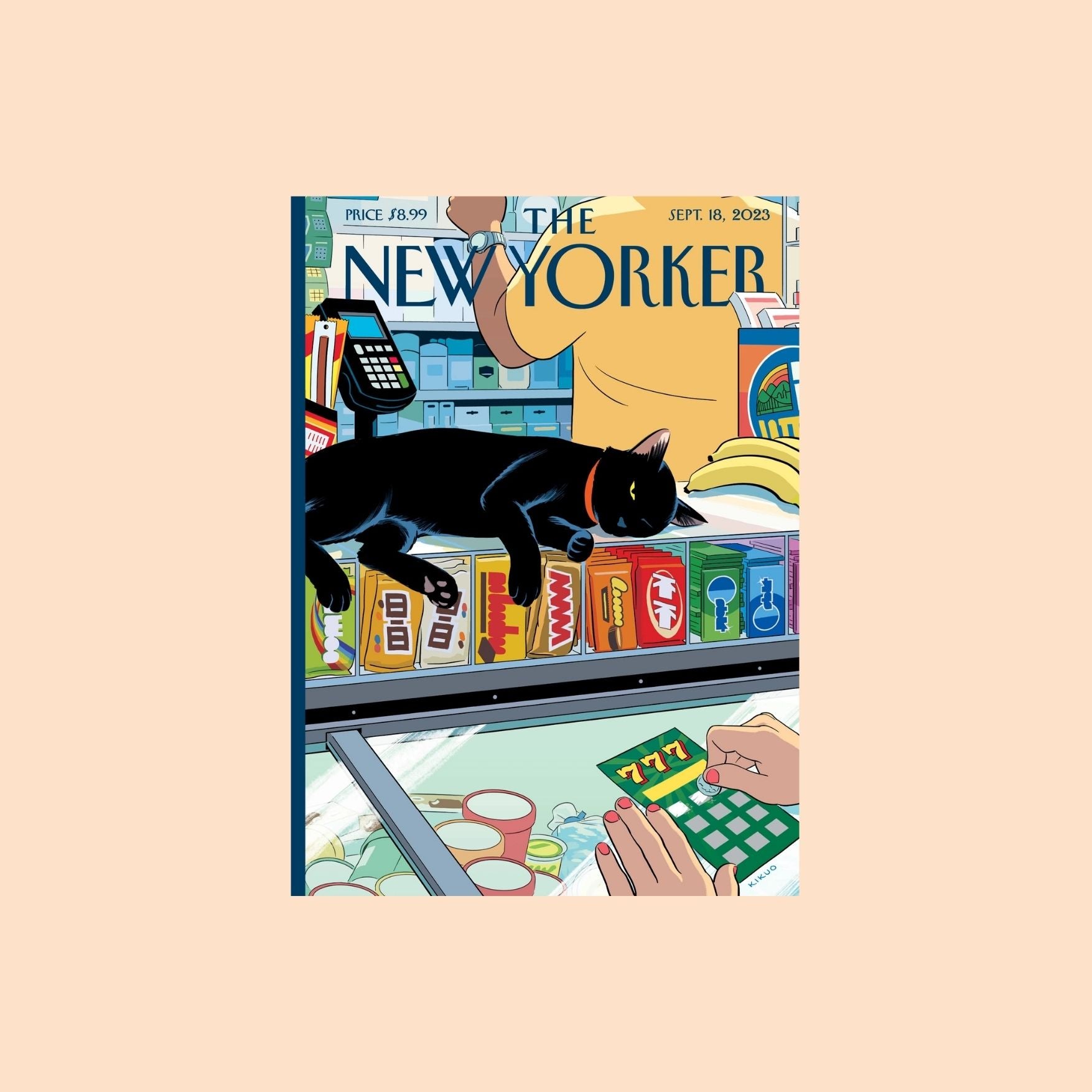 Bodega Cat - New Yorker Greeting Card