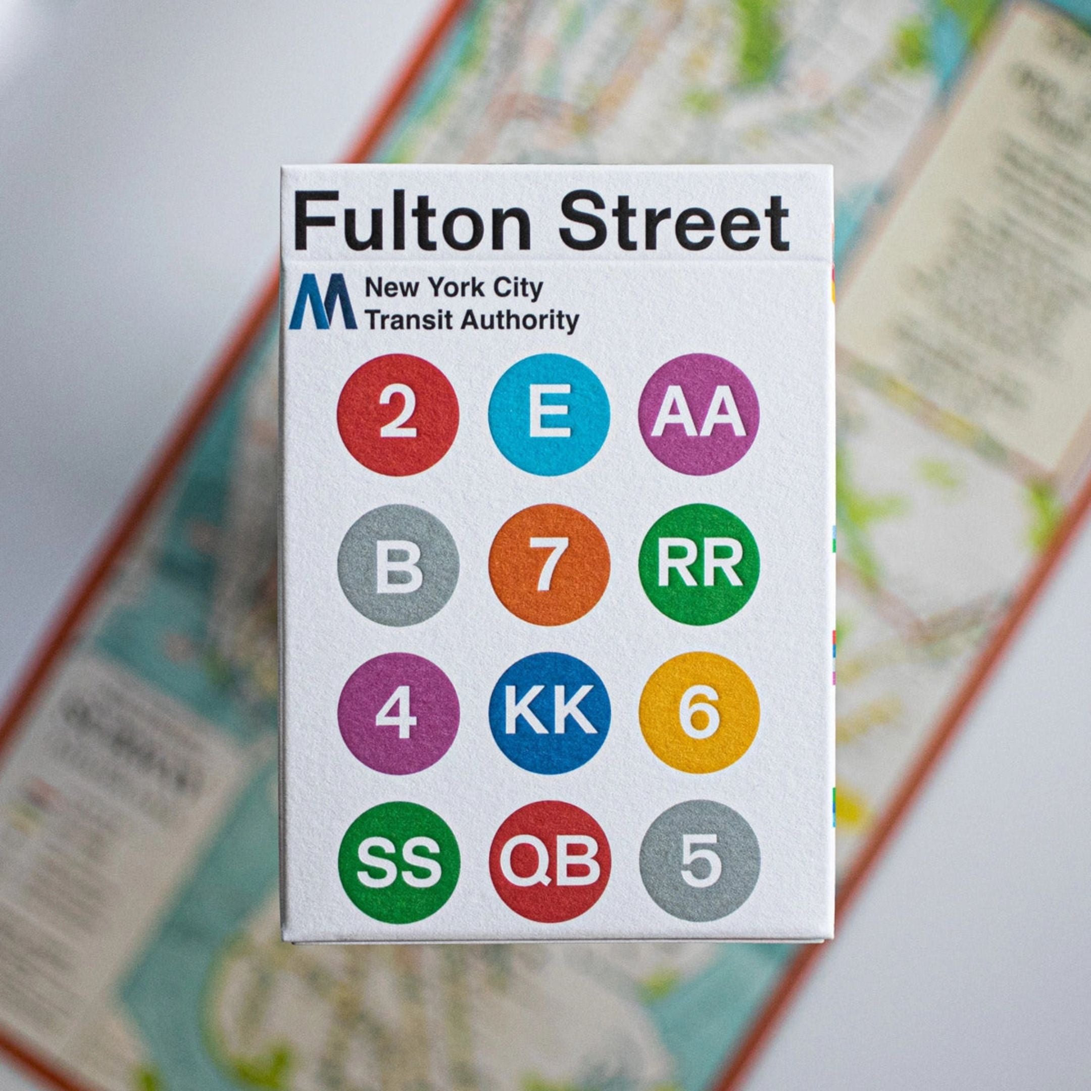 Fulton Street Mta Playing Cards