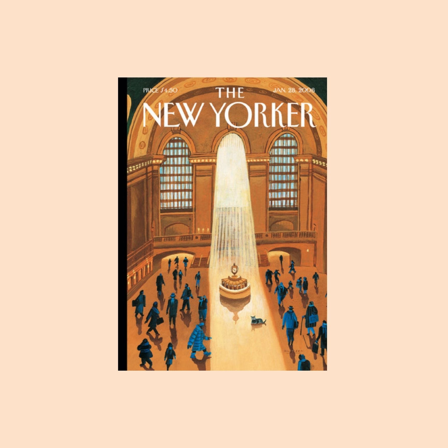 Grand Central Station - New Yorker Greeting Card