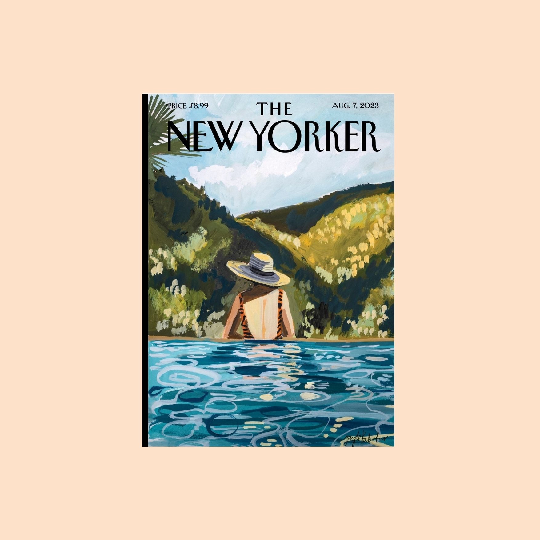 In the Swim of Things - New Yorker Greeting Card